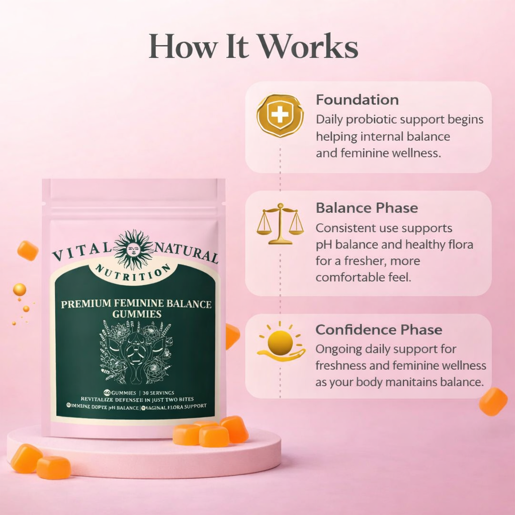 Feminine Balance Gummies | Hawaiian Pineapple